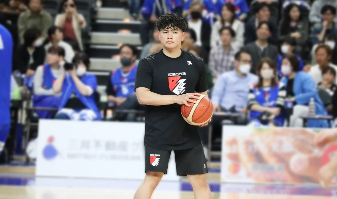 プロバスケットボールチーム<br>ライジングゼファー福岡トレーナー実習