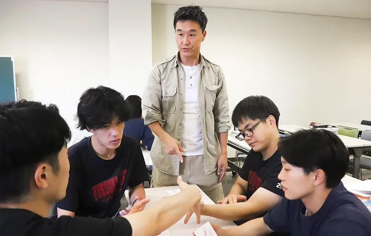 団結力を深める勉強合宿