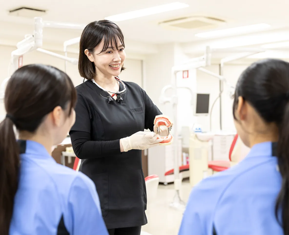 一人ひとりに合わせた<br />医健独自のサポート