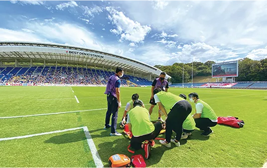 ラグビー日本代表 試合サポート